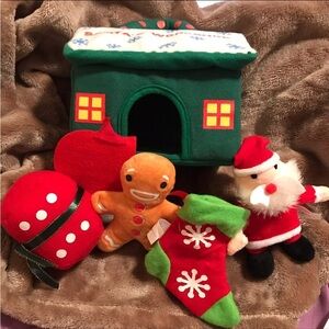 PLUSH Santa WORK SHOP 5 piece set